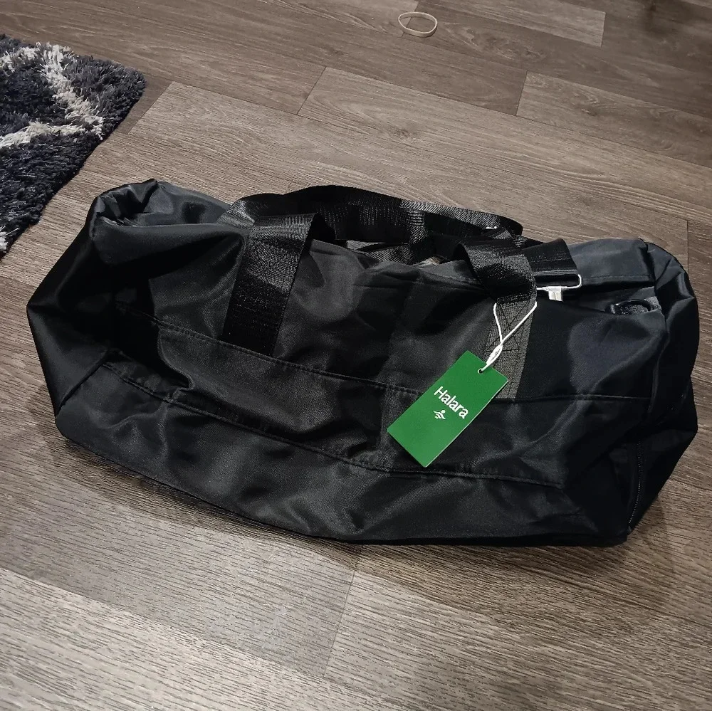 HALARA  Jet Black Men's Duffel Bag NEW